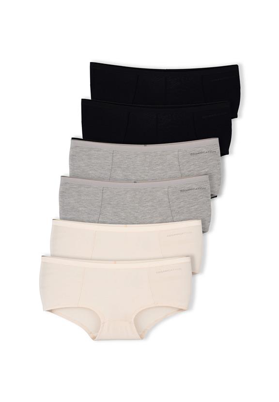 Blaire Boyshorts Panty Van Biologisch Katoen En Tencelâ¢ Modalmix In 6-Pack from Shop Like You Give a Damn