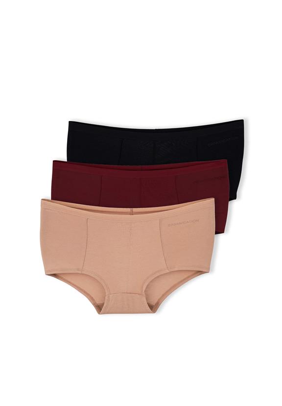 Blaire | Boyshorts Panty In Organic Cotton And Tencel™ Modal Mix In 3-Pack 2