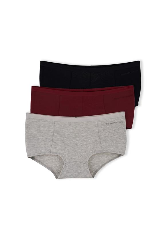 Blaire | Boyshorts Panty In Organic Cotton And Tencelâ¢ Modal Mix In 3-Pack from Shop Like You Give a Damn