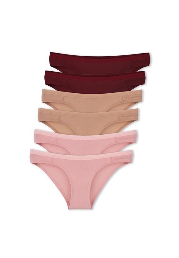 Kamilla Briefs In Organic Cotton And Tencel™ Modal Mix In 6-Pack 2
