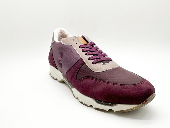 Runner Sneakers Eco Squirrel Algae Cork Dark Berry Purple 2