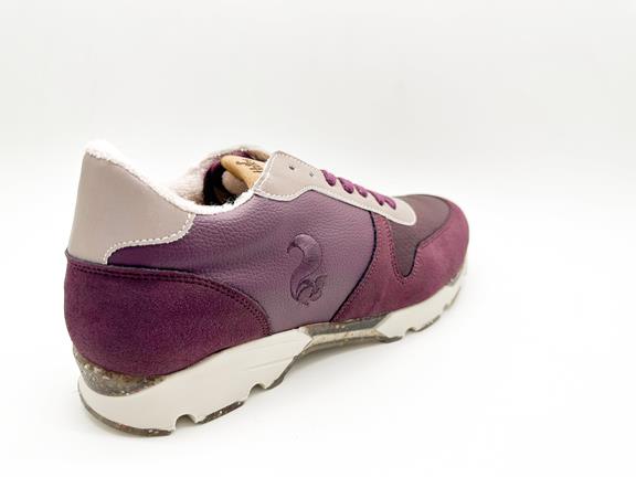Runner Sneakers Eco Squirrel Algae Cork Dark Berry Purple 4