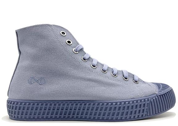 Sneakers Mono Oceaanblauw 1