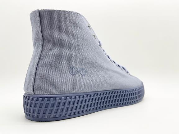 Sneakers Mono Oceaanblauw 3