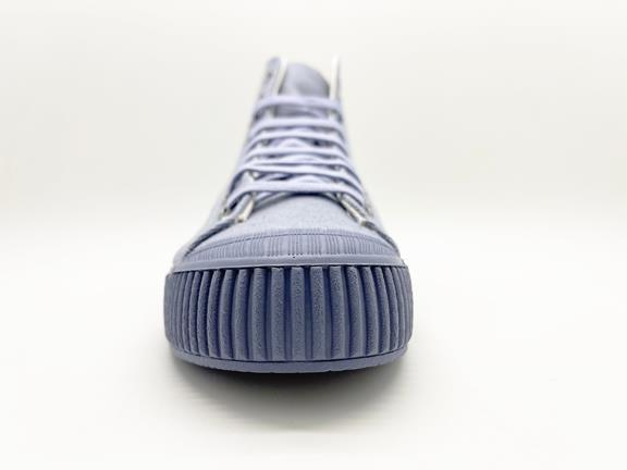 Sneakers Mono Oceaanblauw 4