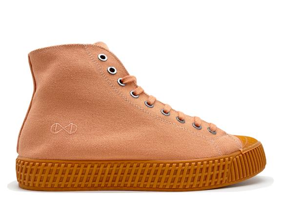 Sneakers Mono Abrikoos Oranje 1