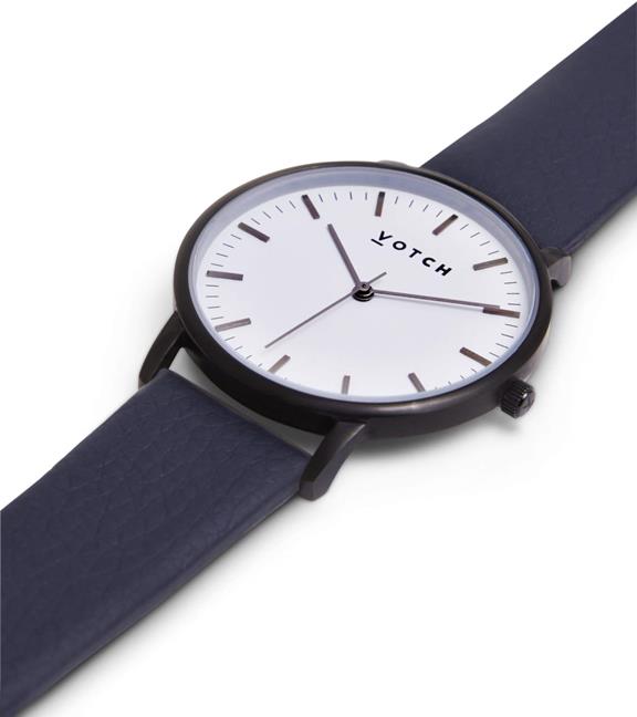 Horloge Cadeauset Moment Zwart & Donkerblauw 3