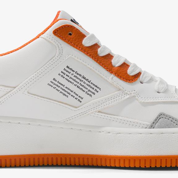 Gen1 Sneakers Orange White & Suede 6