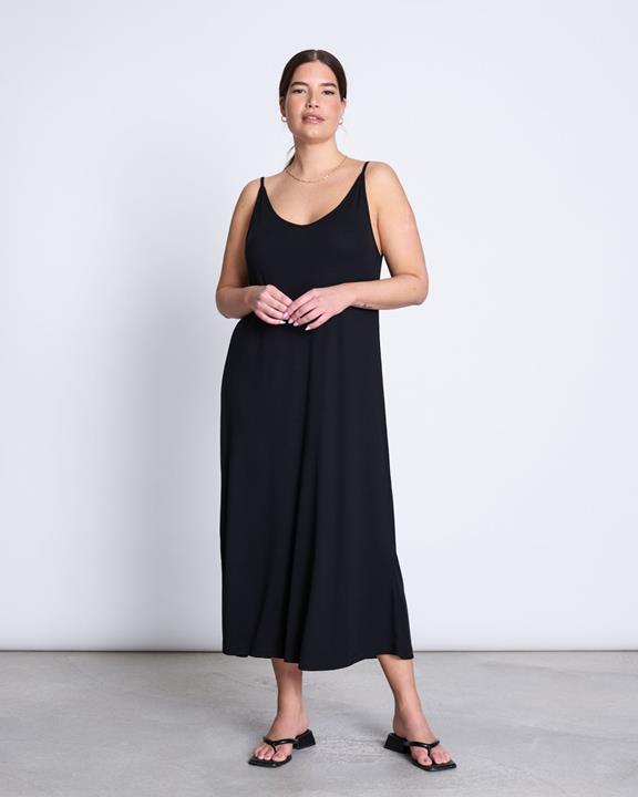 Midi Dress Triangle Black 1