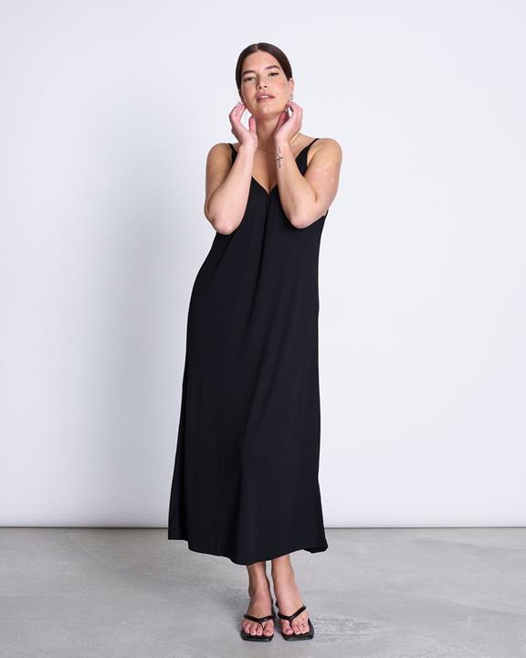 Midi Dress Triangle Black 2