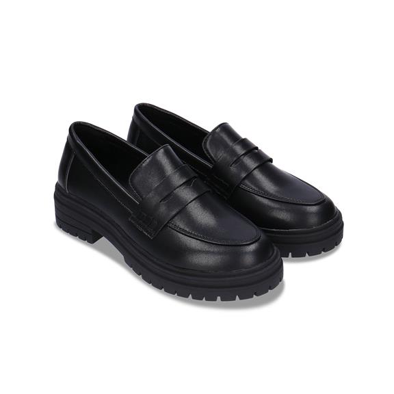 Penny Loafer Fiore Black 2