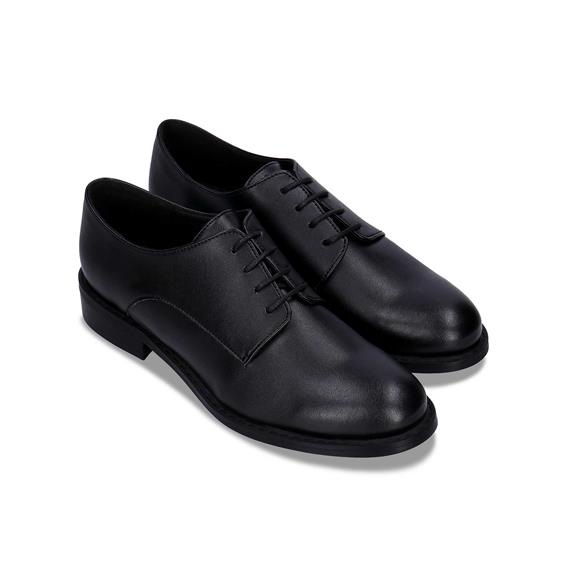 Derby Shoes Flat Obe Black 4