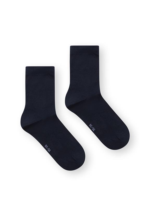Mid Socks 3 Pack Midnight Blue 3