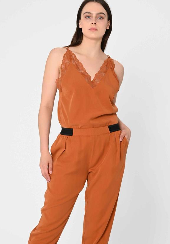 Broek Viskla Donker Amber from Shop Like You Give a Damn