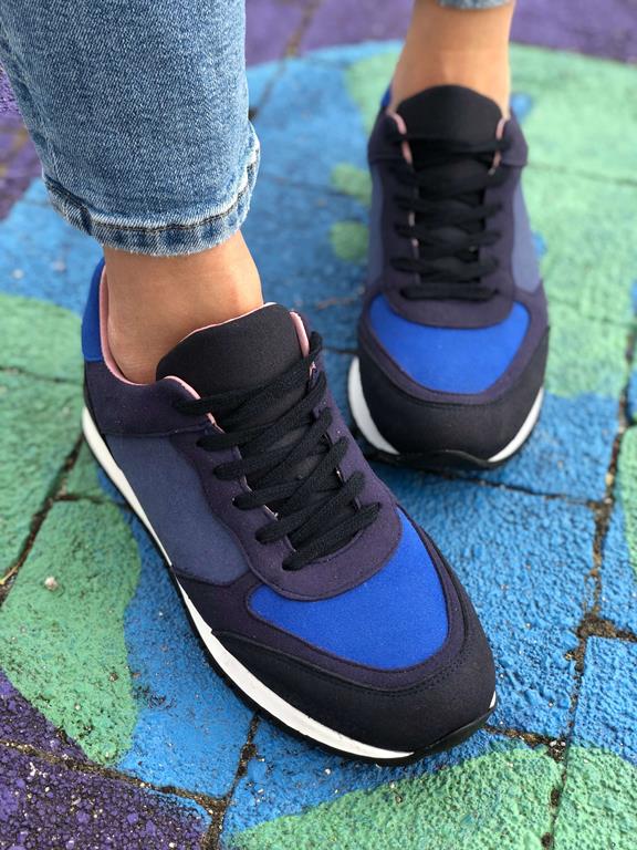 The Blue Sneakers via Shop Like You Give a Damn