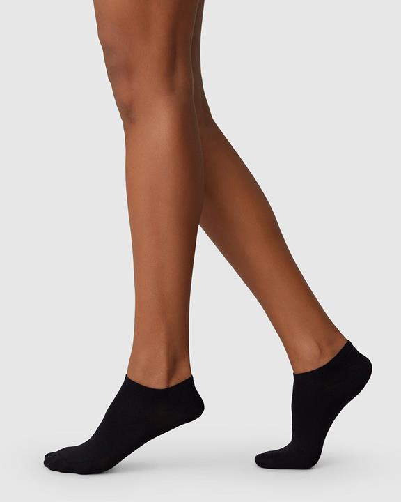 Sara Sneaker Socks Bundle 3 Pairs Black 2