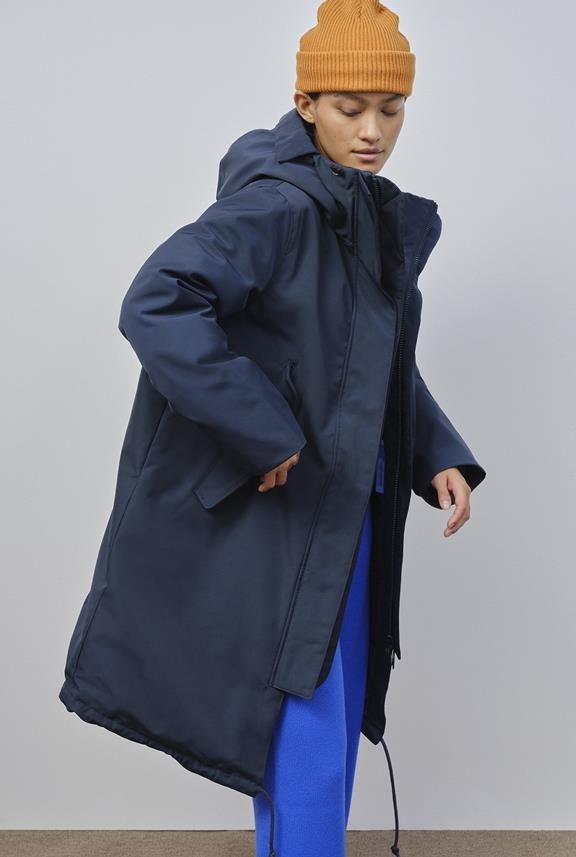Ry Puffer Parka Dark Navy from Shop Like You Give a Damn