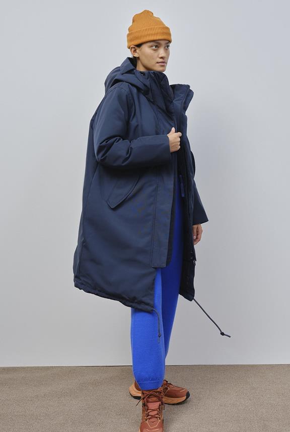 Ry Puffer Parka Dark Navy from Shop Like You Give a Damn
