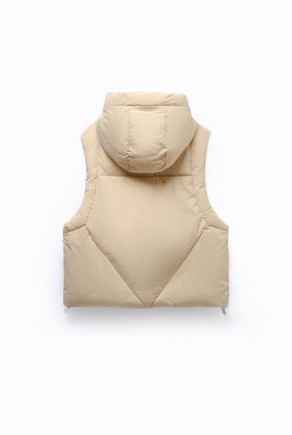 Andora Puffer Vest Sand from Shop Like You Give a Damn