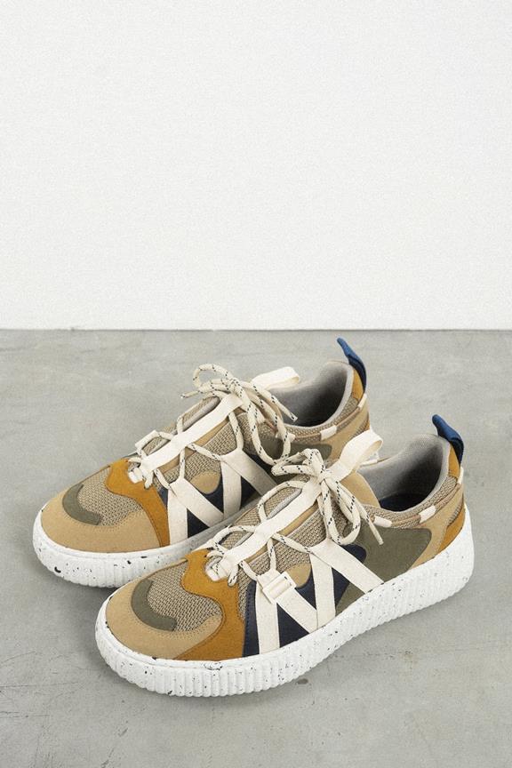 Sunderland Sneakers Bruin/Beige from Shop Like You Give a Damn