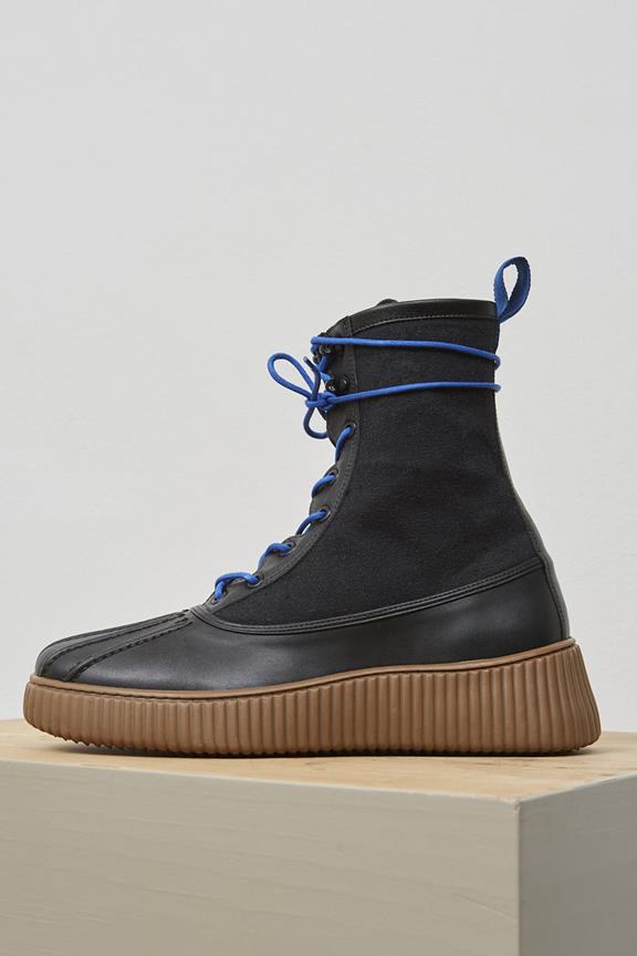 Fulham Duck Boots Black/Rubber from Shop Like You Give a Damn