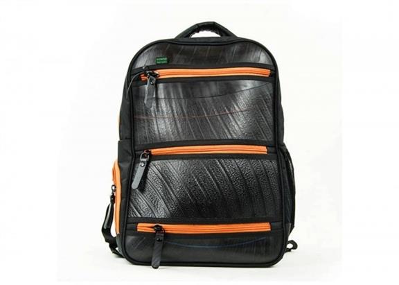 Backpack Black Tiger Orange 2