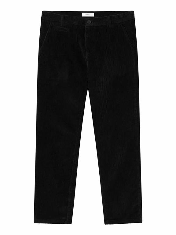 Chinobroek Chuck Regular 8-Wales Corduroy Zwart from Shop Like You Give a Damn