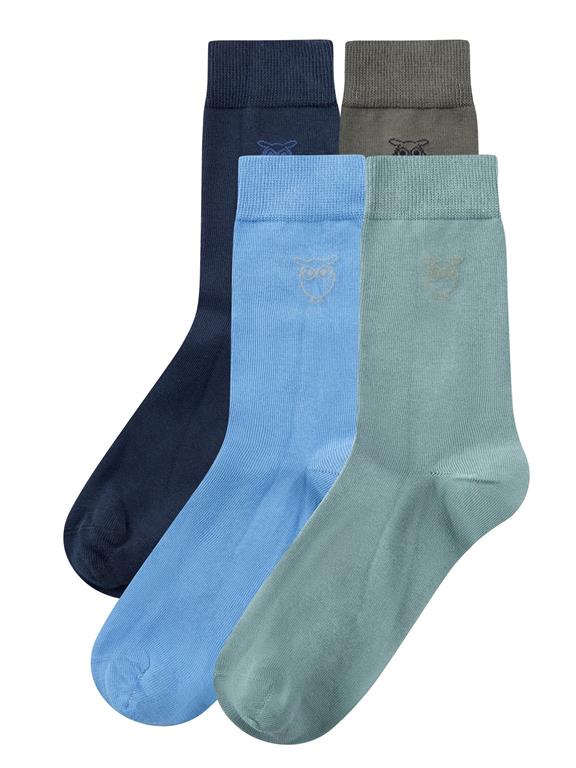 4-Pack Sokken Stevige Sokken Blauw via Shop Like You Give a Damn