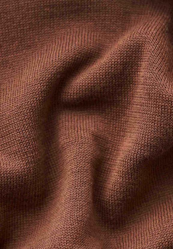 Turtleneck Sweater Organic Cotton Brown from Shop Like You Give a Damn