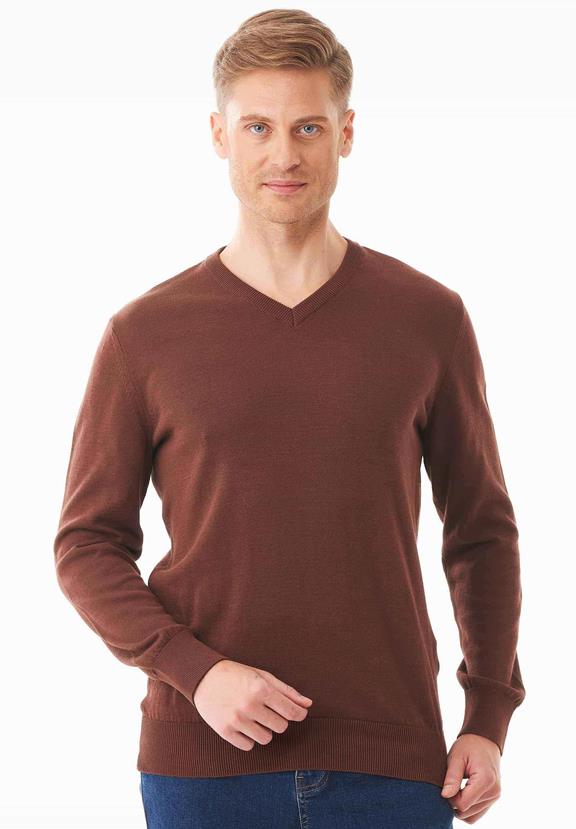 Organic Cotton V-Neck Sweater via Shop Like You Give a Damn