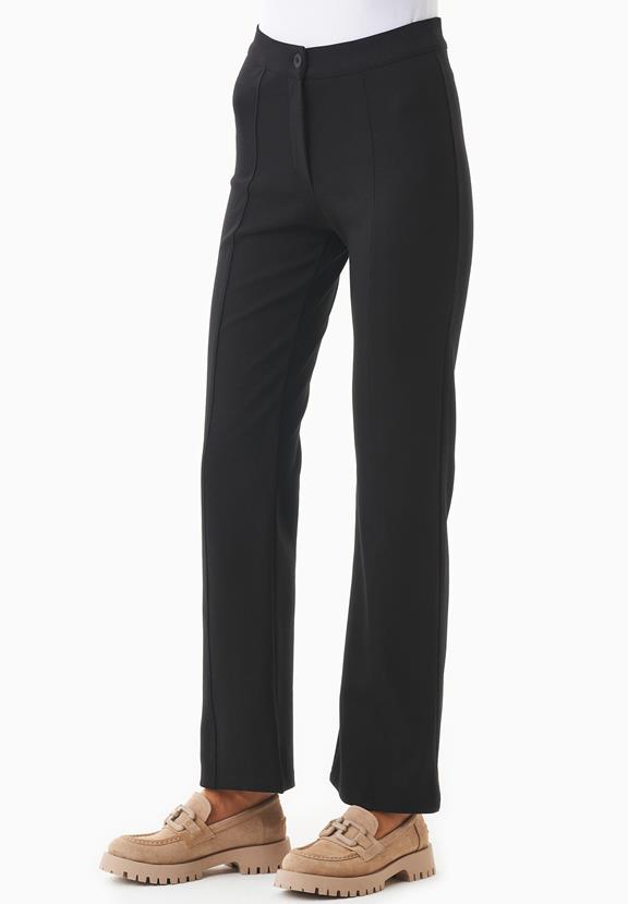 Flared Pants Organic Cotton And Tencel™ Modal Black 4