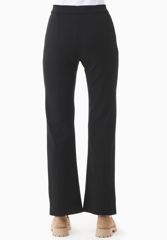 Flared Pants Organic Cotton And Tencel™ Modal Black 5
