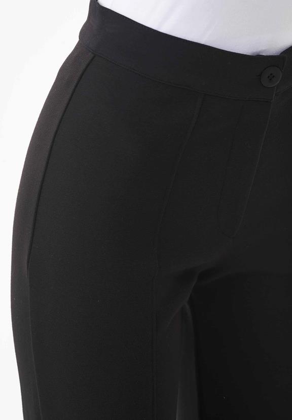 Flared Pants Organic Cotton And Tencel™ Modal Black 6