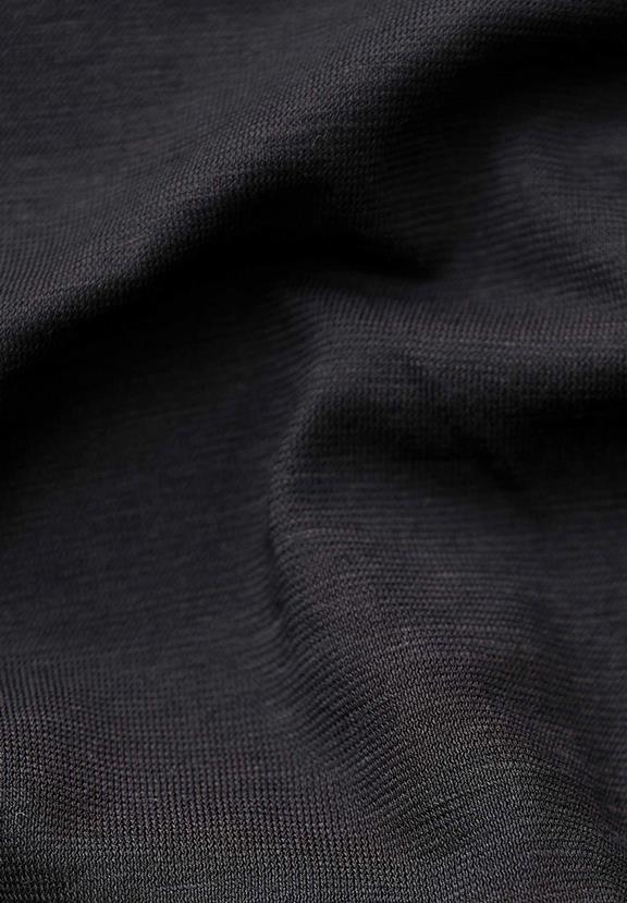 Long Sleeve Jersey Dress Organic Cotton Black from Shop Like You Give a Damn