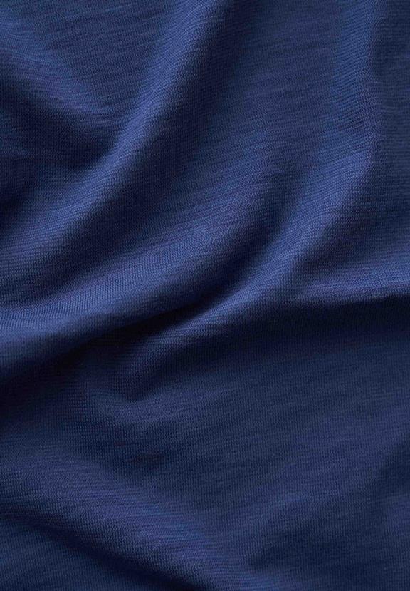 Long Sleeve Jersey Dress Organic Cotton Blue from Shop Like You Give a Damn
