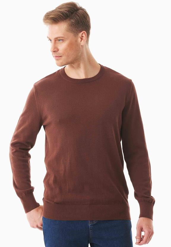 Organic Cotton Sweater Brown via Shop Like You Give a Damn