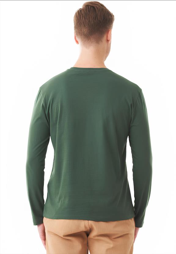 Long Sleeve Shirt Organic Cotton Green 5