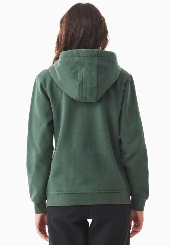 Sweat Jacket Soft Touch Organic Cotton Green from Shop Like You Give a Damn