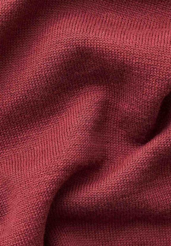 Organic Cotton Sweater Red 7