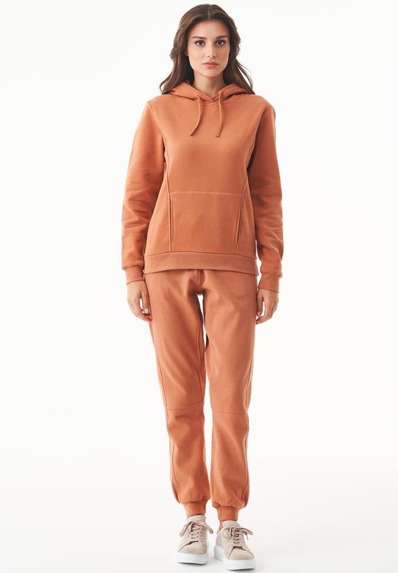 Sweatpants Soft Touch Organic Cotton Orange via Shop Like You Give a Damn
