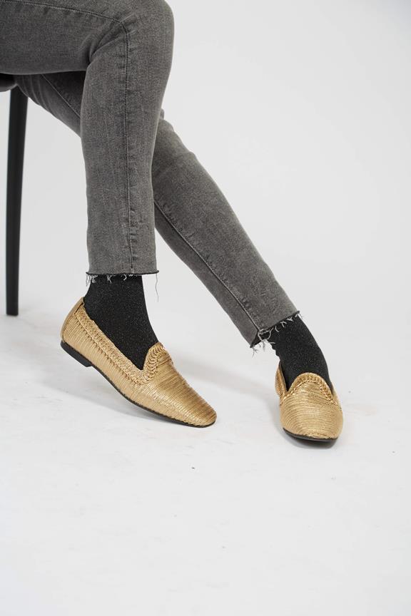 Loafers Ny Metallic Gold 4