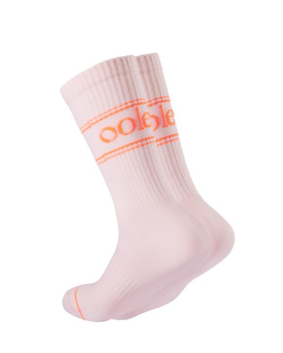Socks Neon Pastel Flamingo Orange 1