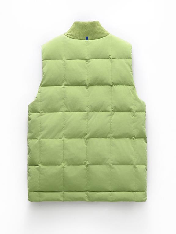 Warwick Puffer Vest Moss Green 2