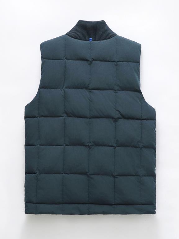 Warwick Puffer Vest Dark Navy from Shop Like You Give a Damn