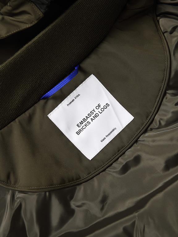 Stanton Parka Zwart Olijf from Shop Like You Give a Damn
