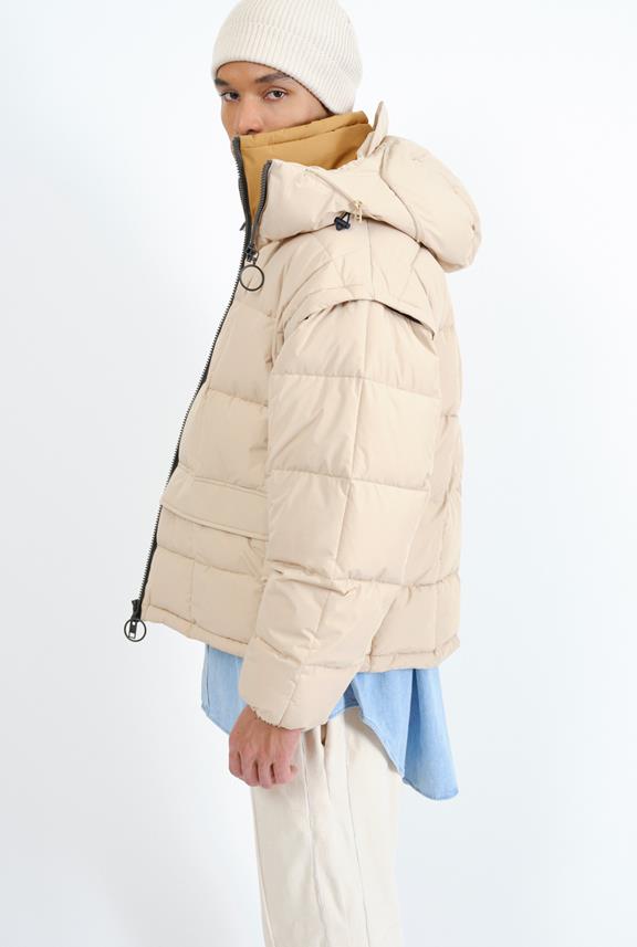 Puffer Jacket Nonsan Sand from Shop Like You Give a Damn