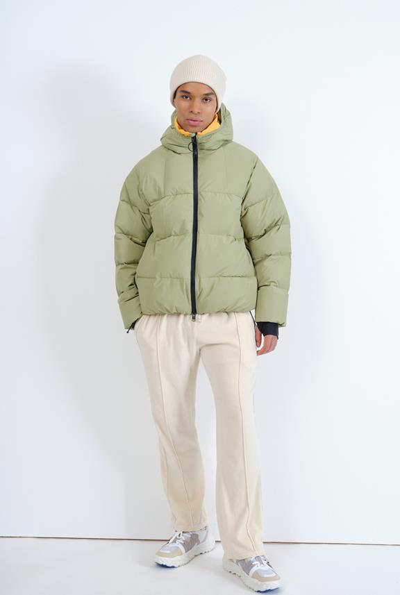 Puffer Jacket Wynot Moss Green from Shop Like You Give a Damn
