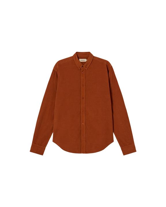 Shirt Microcorduroy Red from Shop Like You Give a Damn