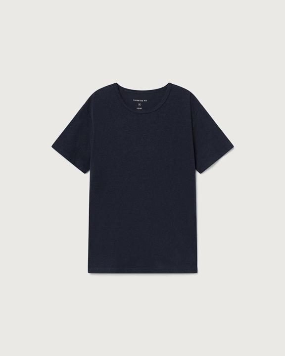 T-Shirt Hemp Thick Navy Blue 5