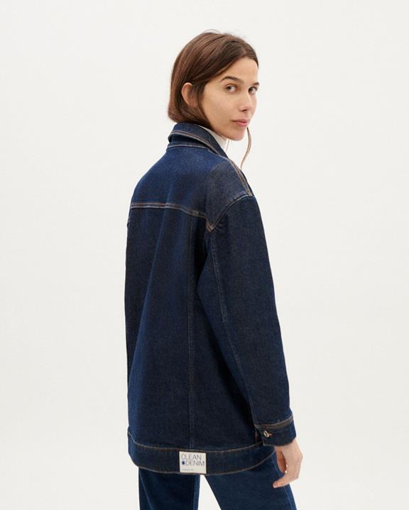 Jas Donker Clean Denim Phoebe from Shop Like You Give a Damn
